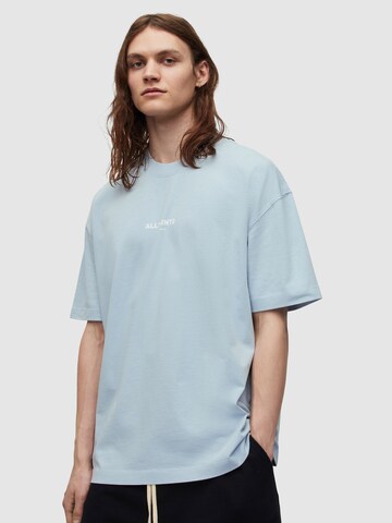 T-Shirt AllSaints en bleu : devant