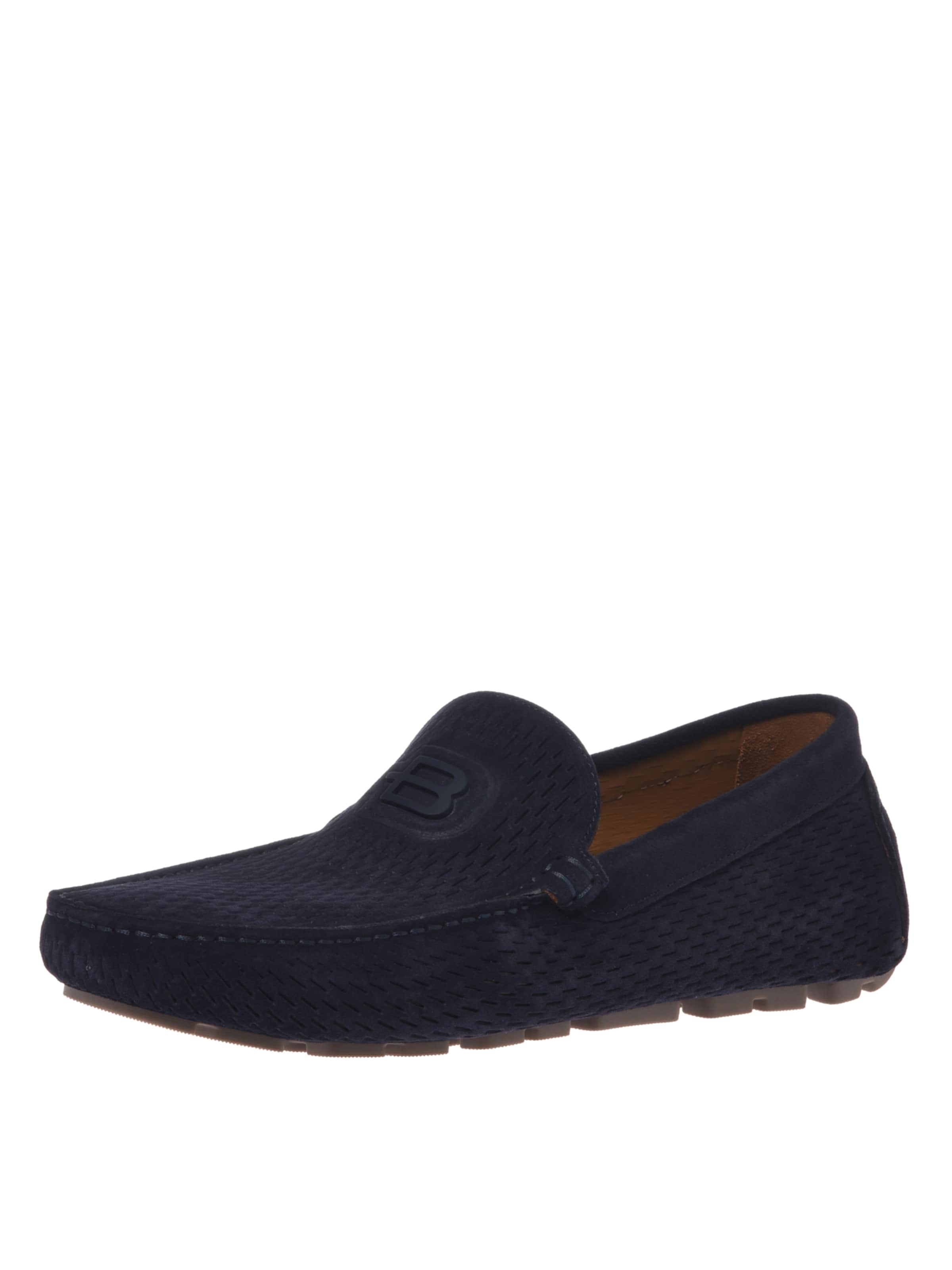 BALDININI Mocassins in Blauw: voorkant