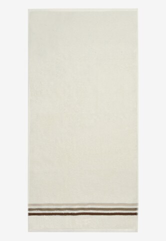 SCHIESSER Shower Towel 'Skyline Color' in White
