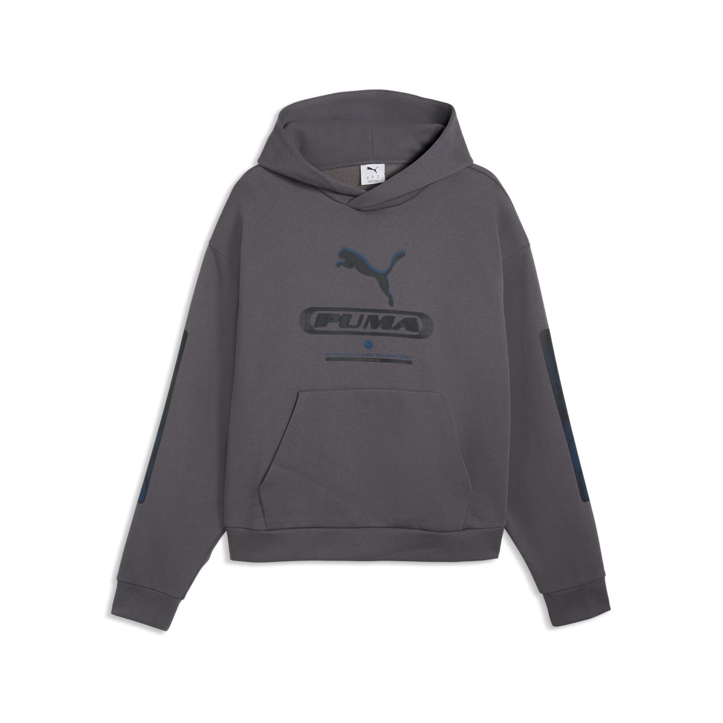 PUMA Sportpullover in Grau: Vorderseite