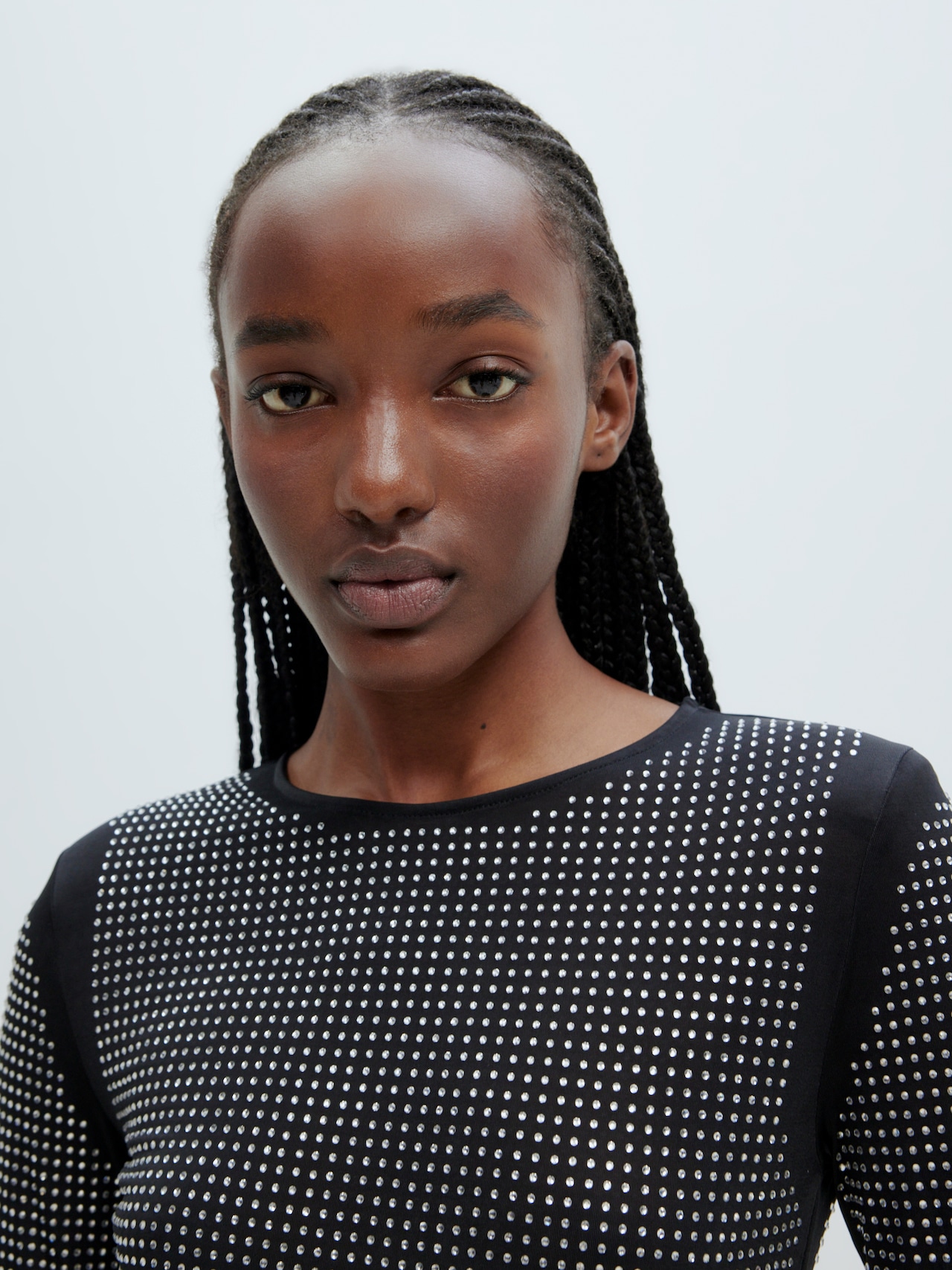 EDITED Produkte Kleid 'Geerke' silbergrau