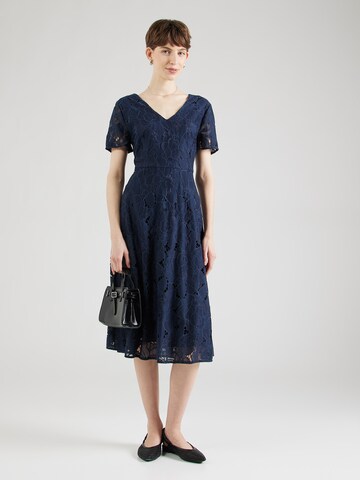 Abito da cocktail di s.Oliver BLACK LABEL in blu: frontale