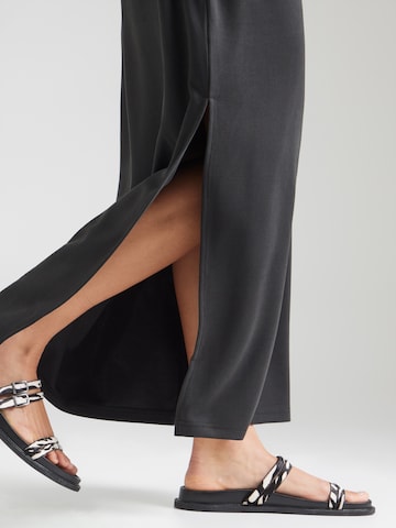 Karo Kauer Kleid in Schwarz