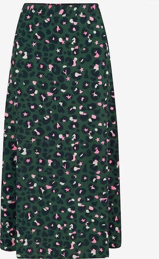Sugarhill Brighton Jupe 'Adelia' en émeraude / rose / noir / blanc, Vue avec produit