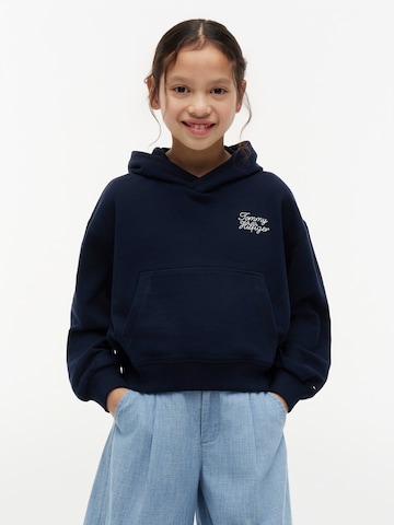 TOMMY HILFIGER Mikina – modrá: přední strana