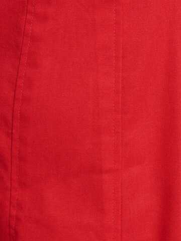Robe 'AMINA' Tussah en rouge