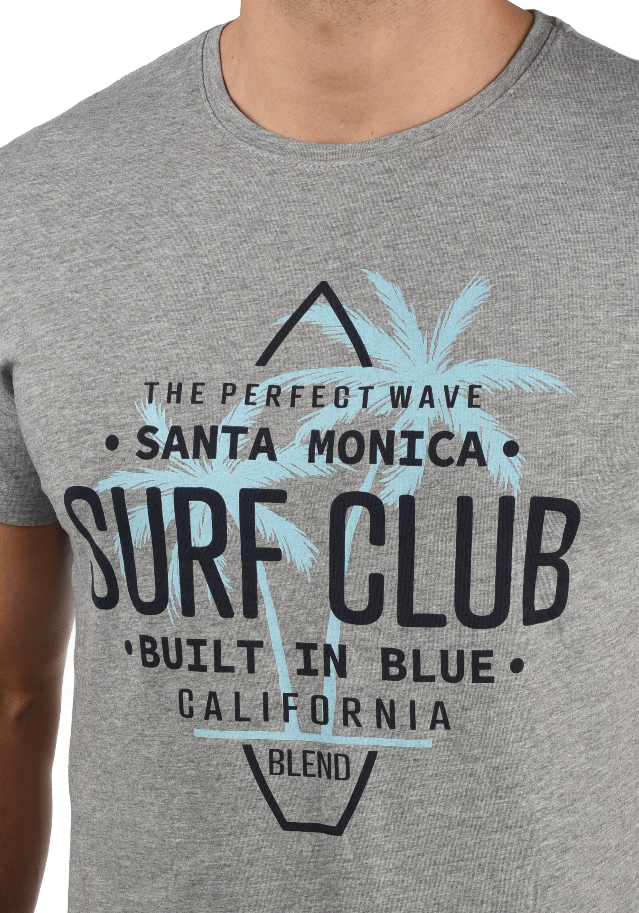 BLEND - Camiseta 'Califo' en gris