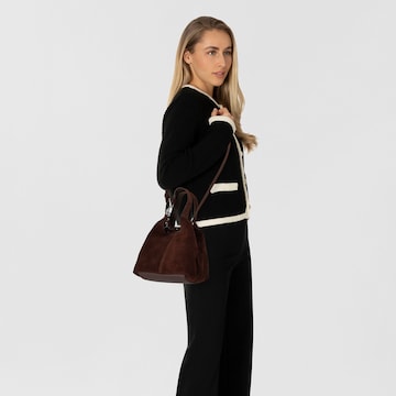 Sac bandoulière 'C-Easy' Coccinelle en marron