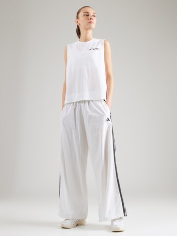 Haut de sport ADIDAS TERREX en blanc