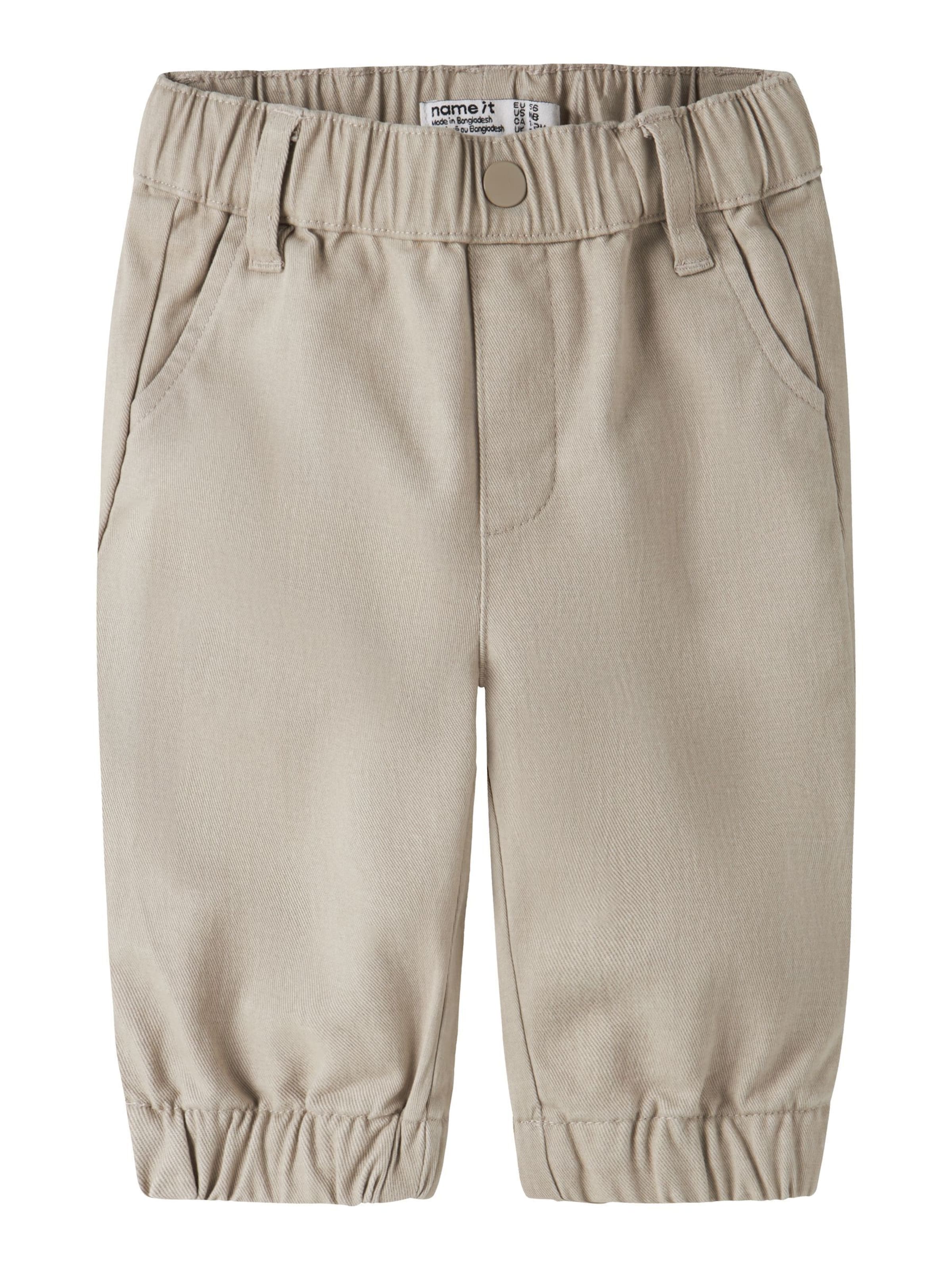 Regular Pantalon NAME IT en beige : devant