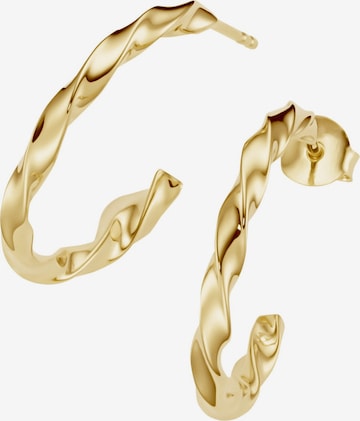 Suri Frey Earrings ' Curly ' in Gold
