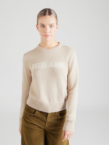 Pullover di GUESS JEANS in beige: frontale