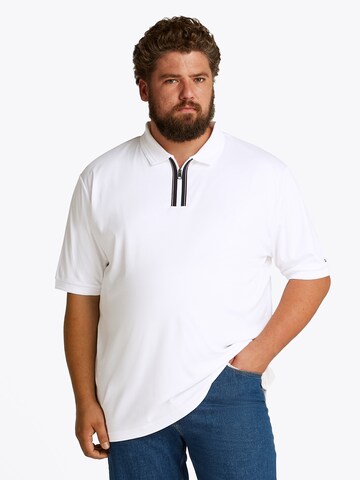 Tommy Hilfiger Big & Tall Μπλουζάκι σε λευκό: μπροστά
