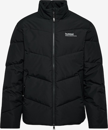 Hummel Sportjacke in Schwarz: Vorderseite