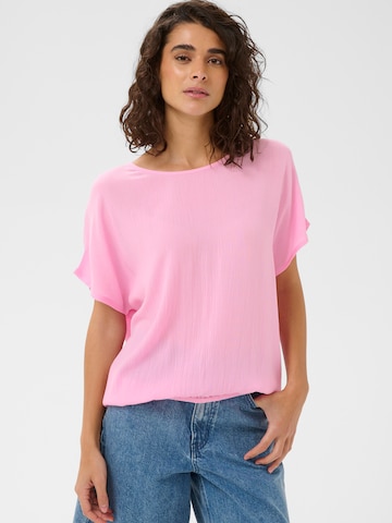 Kaffe Bluse 'Amber Stanley' in Pink: Vorderseite