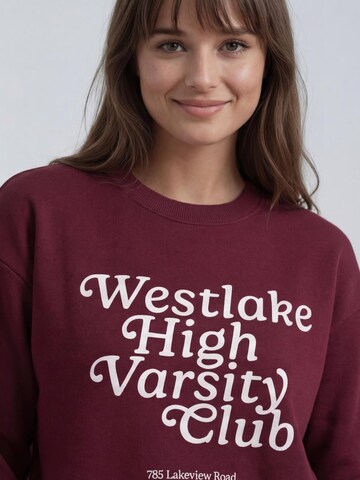 antargo Sweatshirt in Rot