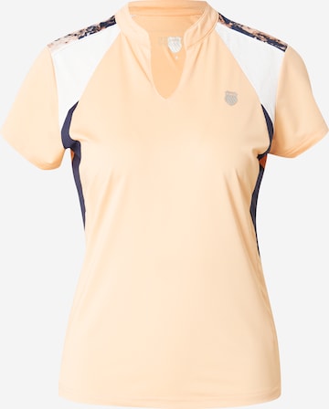 K-Swiss Performance Funktionsshirt 'HYPERCOURT ADVANTAGE' in Orange: predná strana