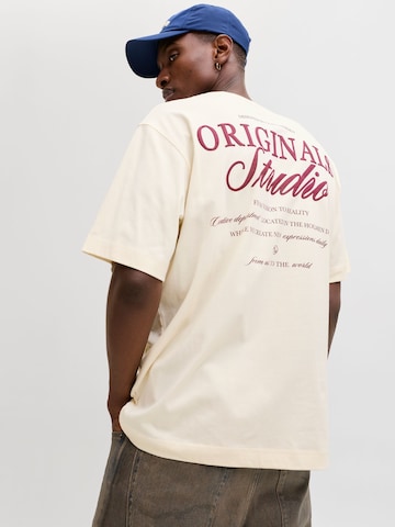 JACK & JONES - Camiseta 'JORNorrebro' en blanco: frente