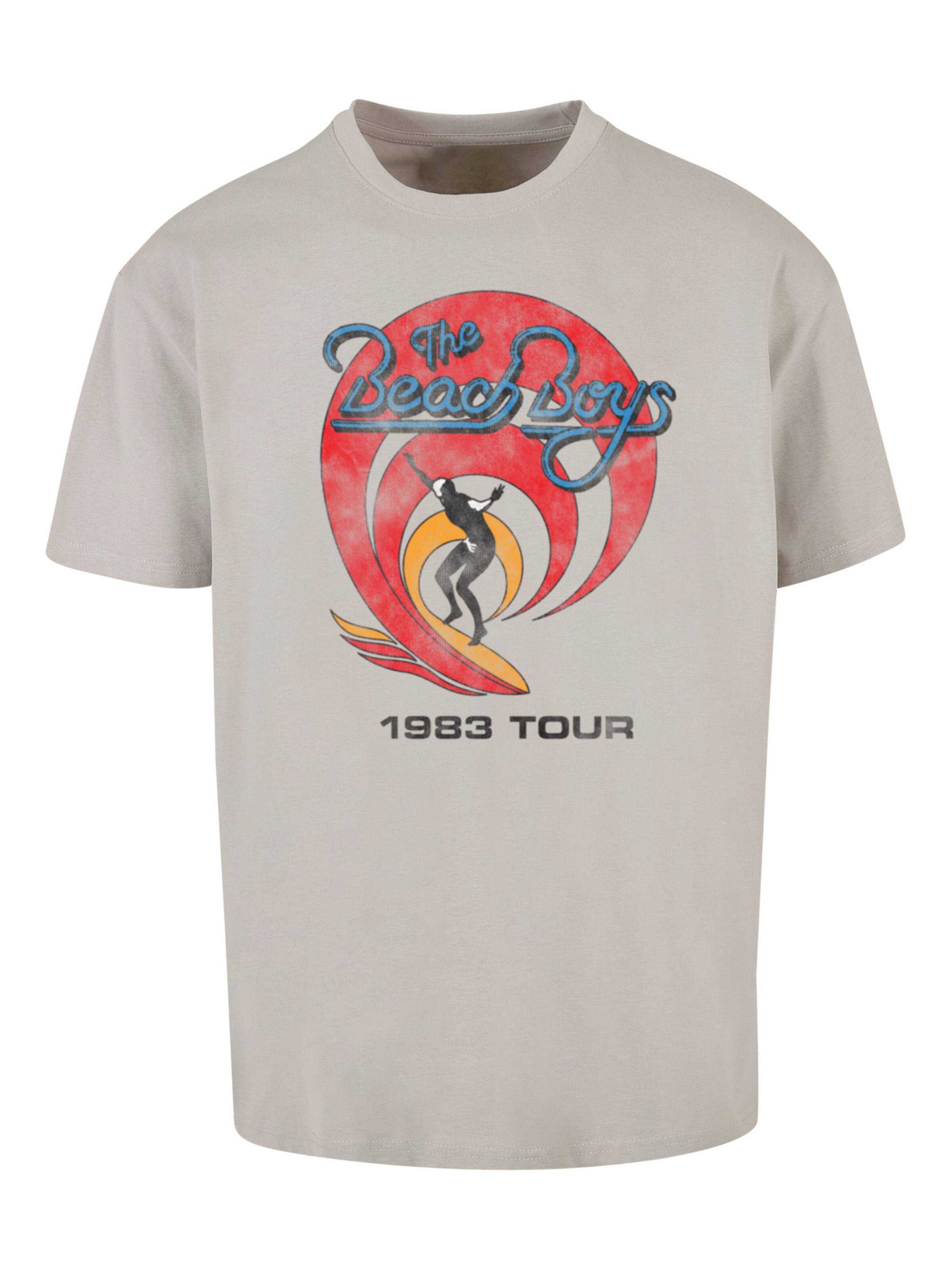 F4NT4STIC Shirt in Grey: front