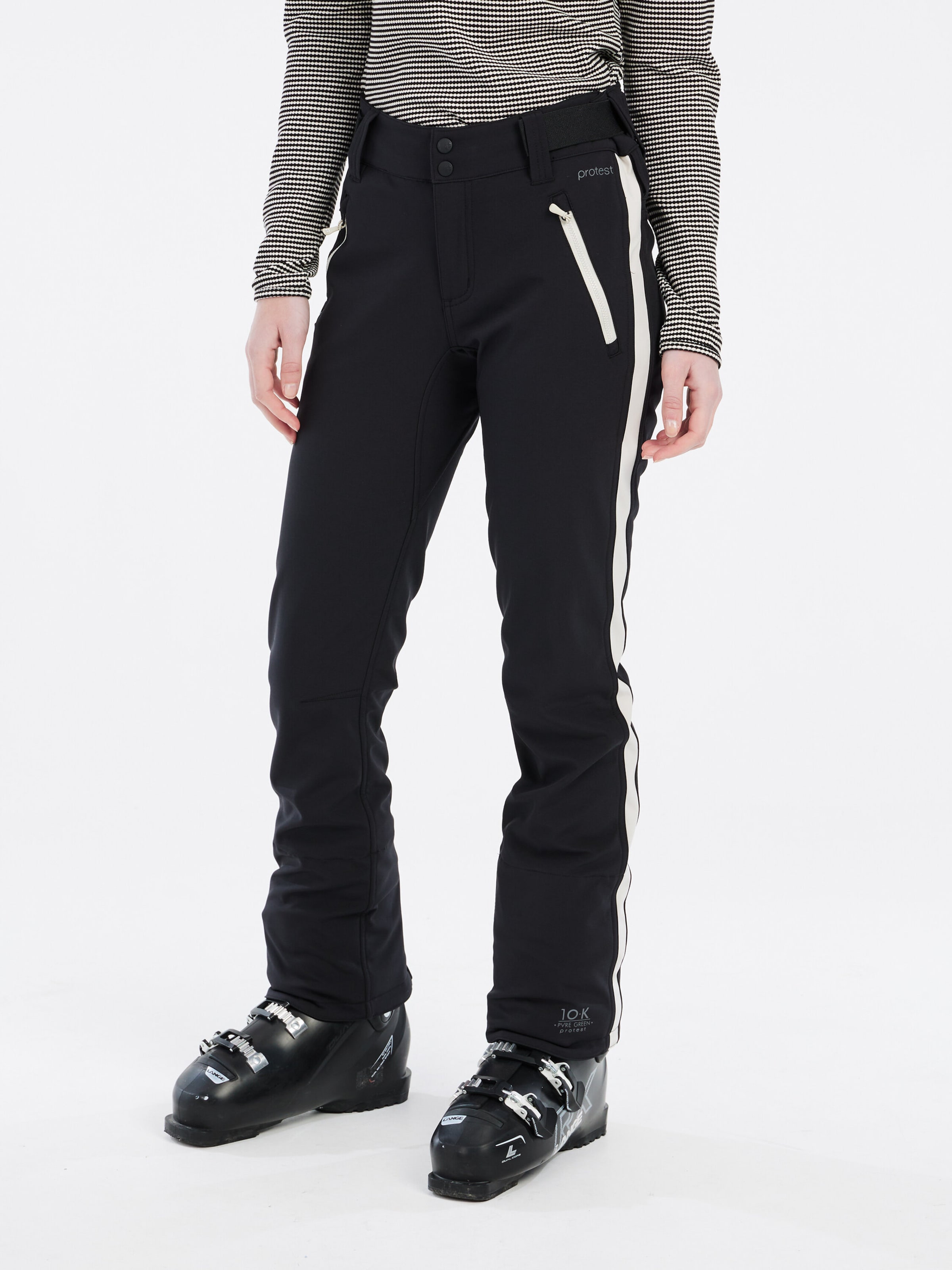 PROTEST Slimfit Sportbroek 'PRTCOCOS' in Wit
