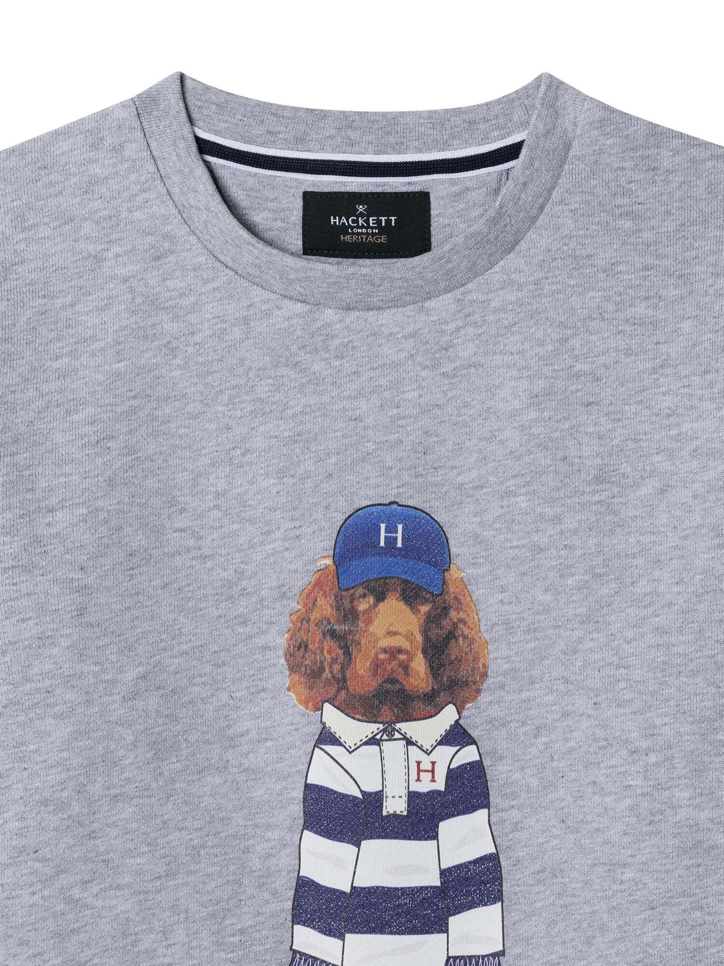 Felpa 'Heritage Harry' di Hackett London in grigio