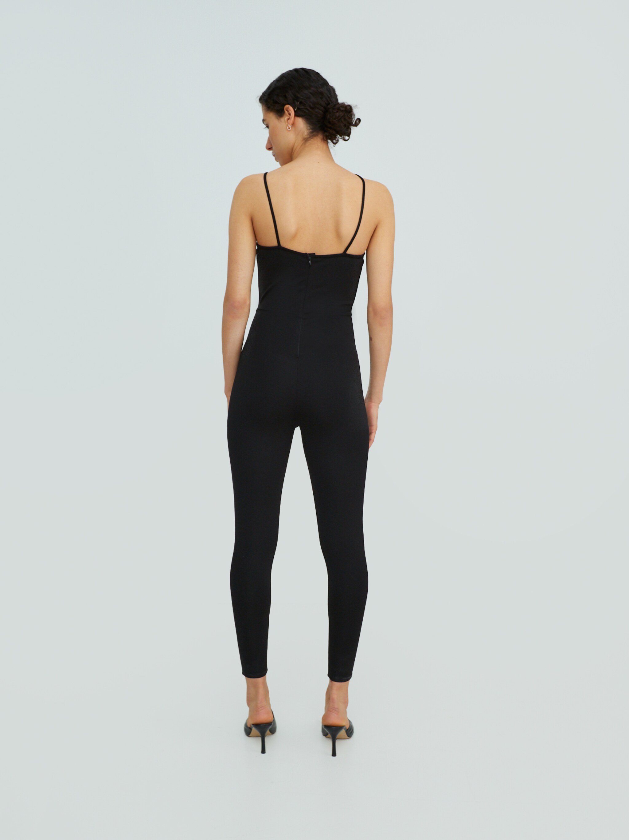 EDITED Producten Jumpsuit 'Patrice' Zwart