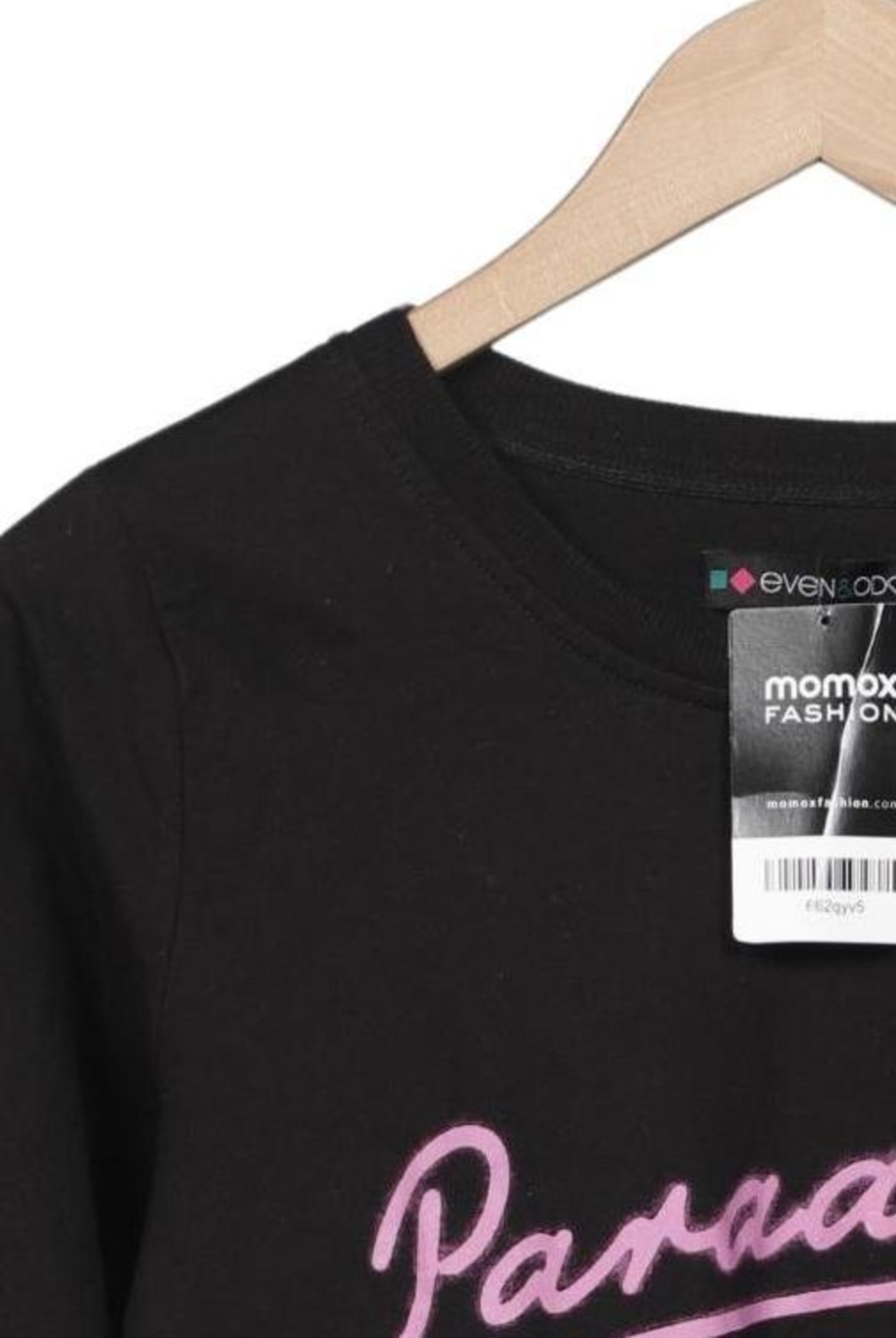 even&odd Sweatshirt & Zip-Up Hoodie in S in Black