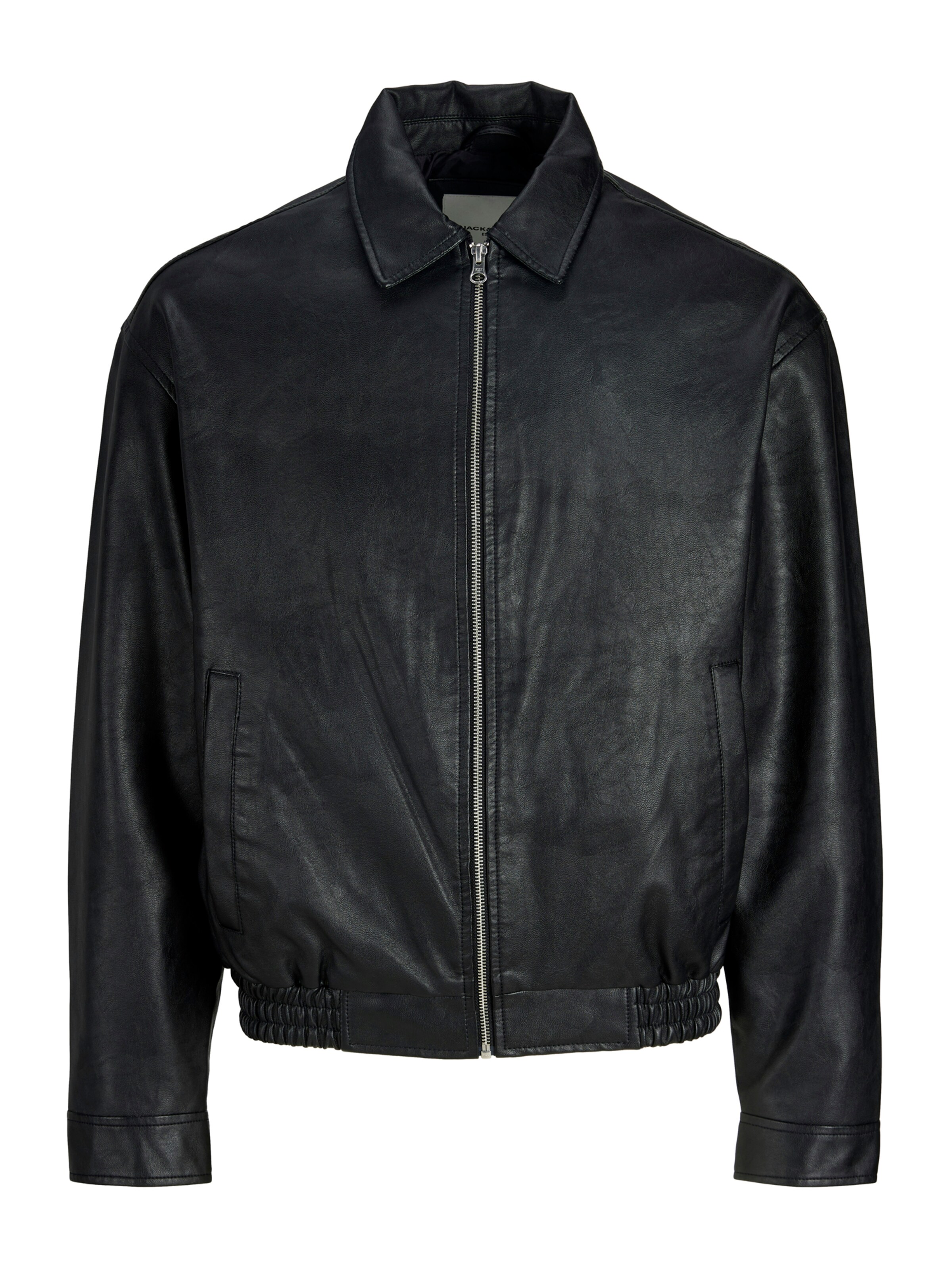 JACK & JONES Overgangsjakke 'JJLEON' i sort, Produktvisning