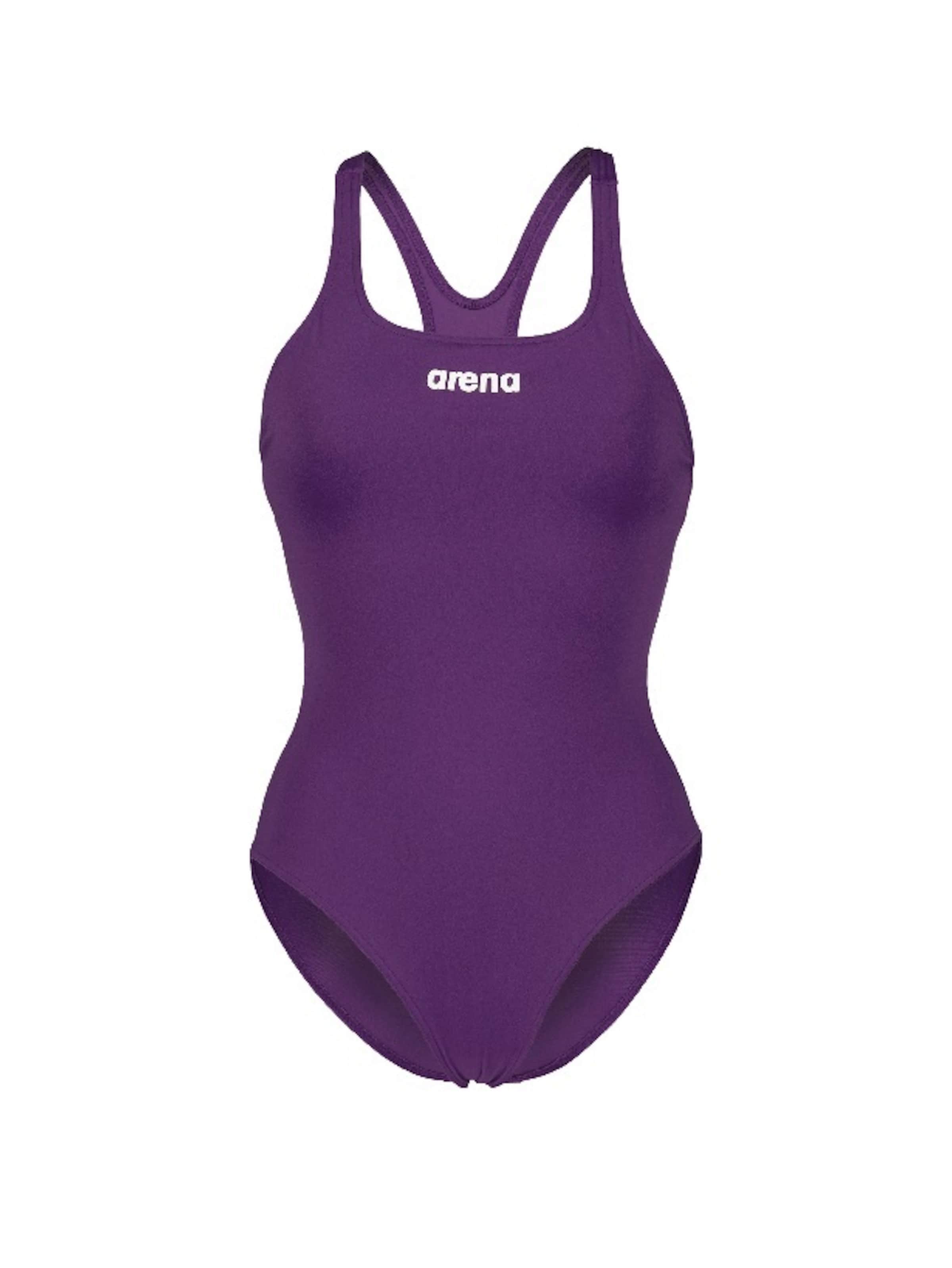 ARENA Bralette Swimsuit 'TEAM PRO SOLID' in Purple
