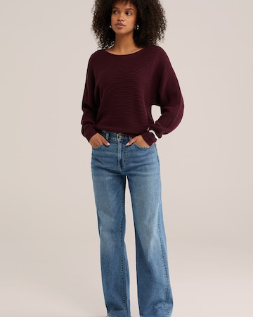 WE Fashion - Jersey en lila