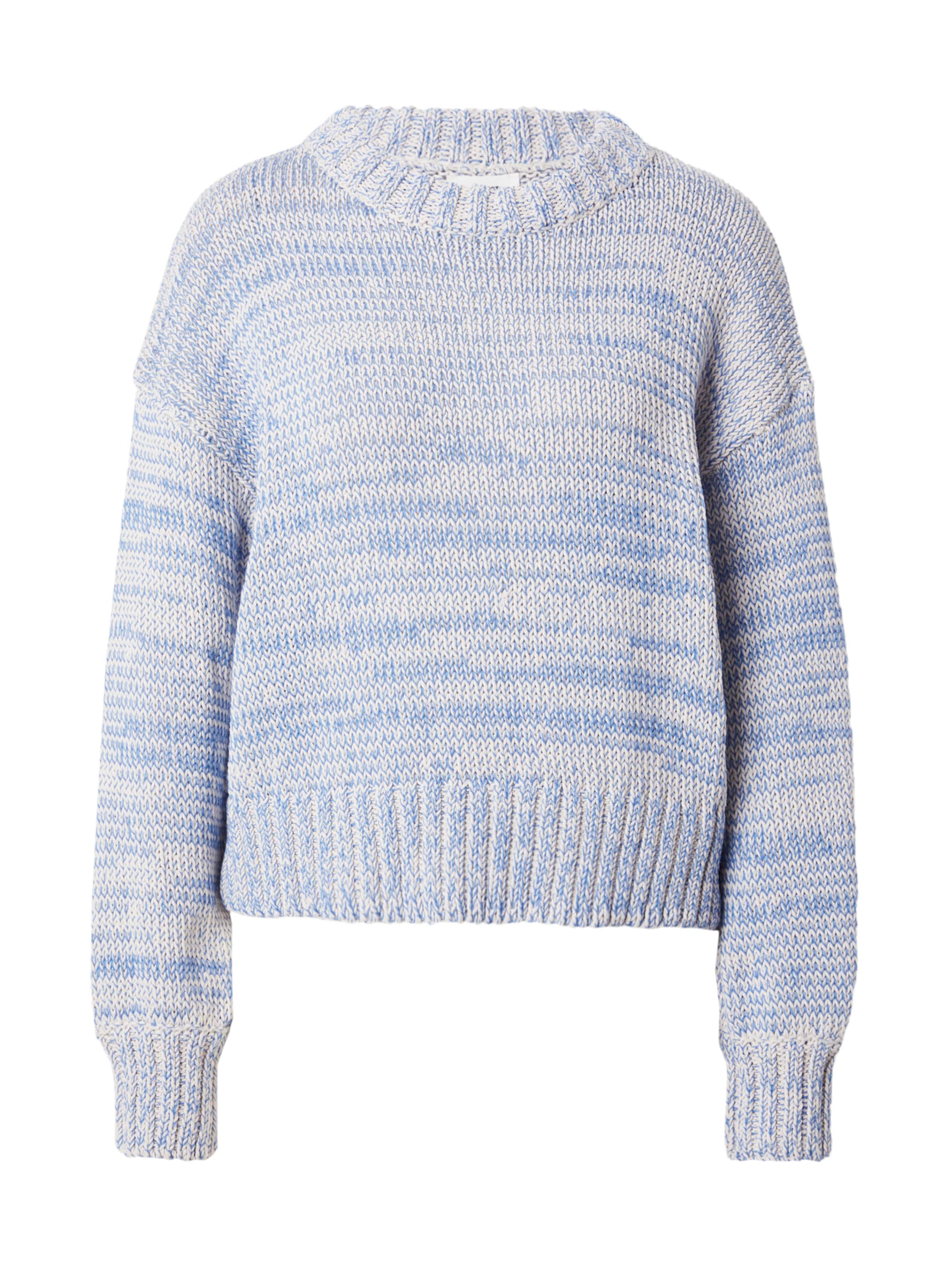 Pull-over 'SOLEIMA' OBJECT en bleu : devant