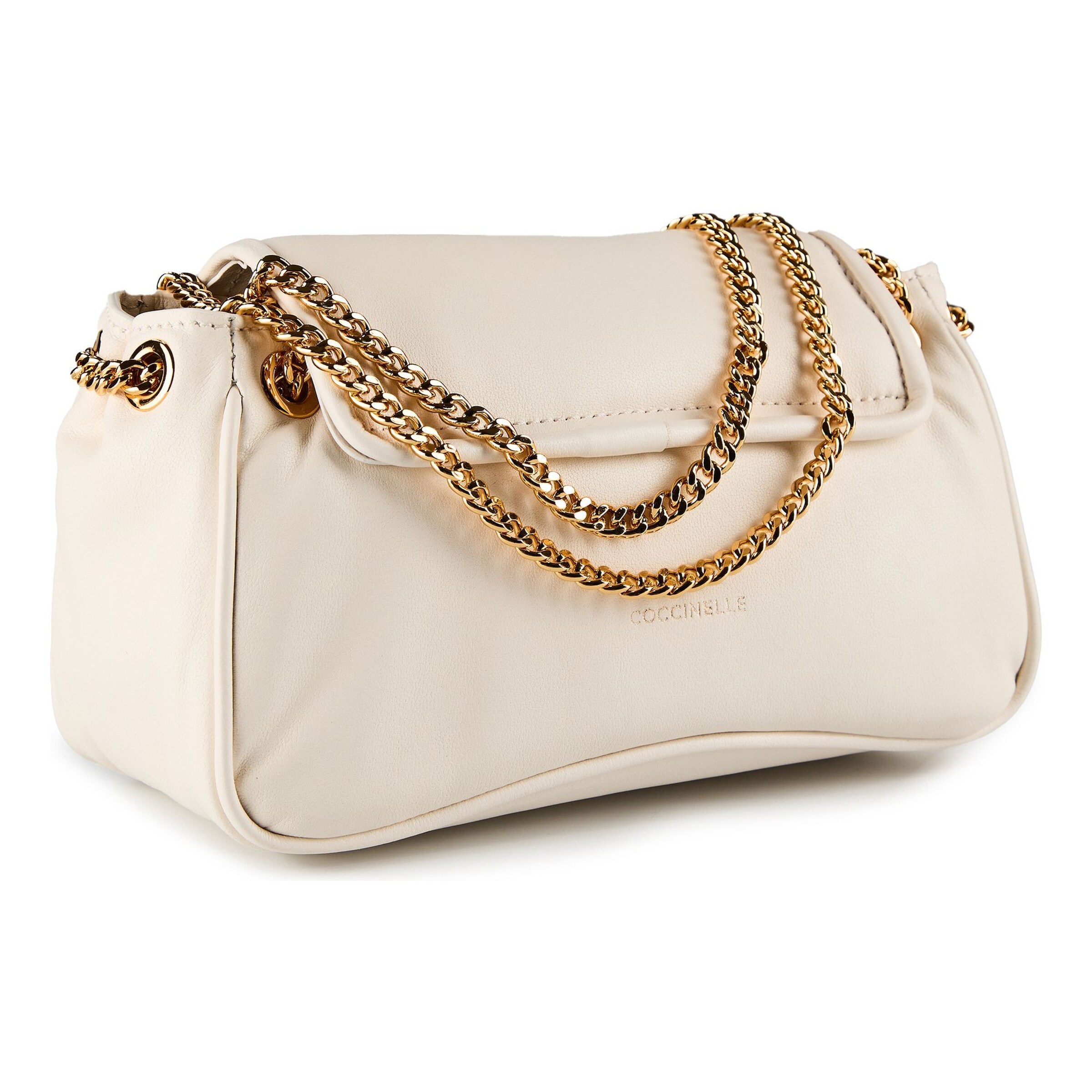 Sac bandoulière 'C-Me Fluffy' Coccinelle en blanc