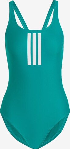 ADIDAS PERFORMANCE Active Swimsuit in Green: front