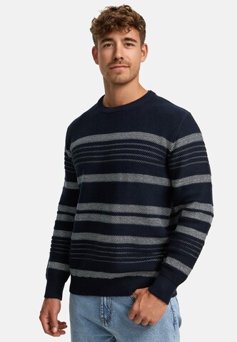 INDICODE JEANS Sweater 'Scott' in Blue