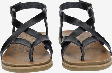 Blowfish Malibu T-Bar Sandals in Black