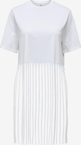 T-shirt 'ZINNA' ONLY en blanc : devant