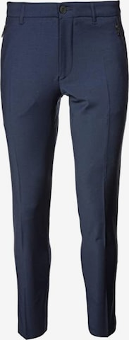 DRYKORN Regular Pleated Pants in Blue: front