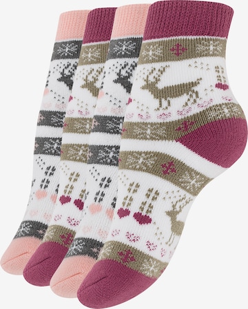 Yenita Socken in Pink: Vorderseite