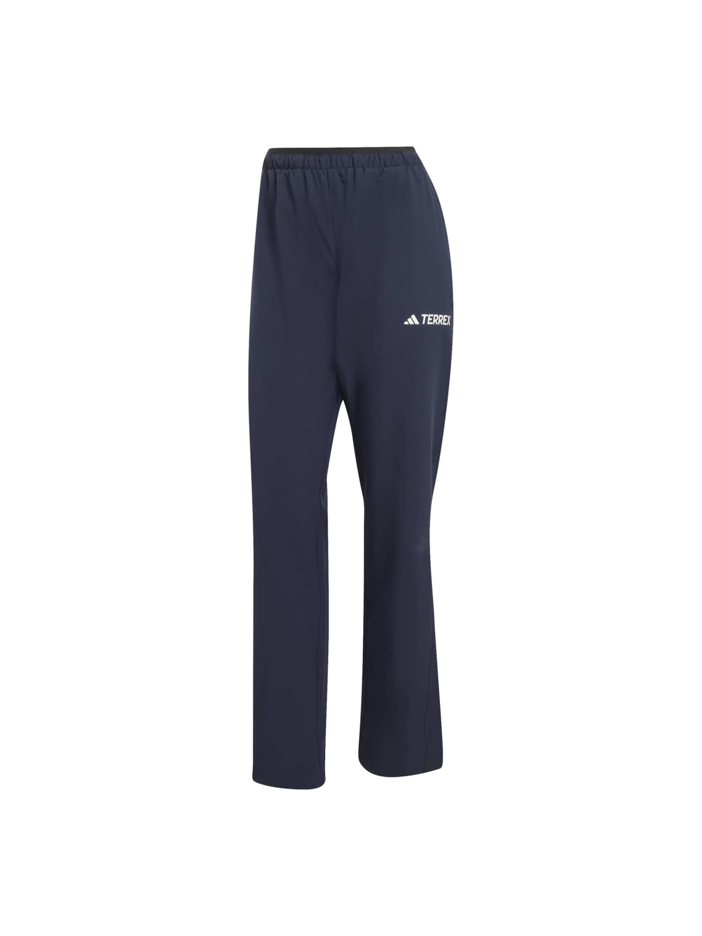 mėlyna ADIDAS TERREX Standartinis Laisvalaikio kelnės 'LITEFLEX': priekis