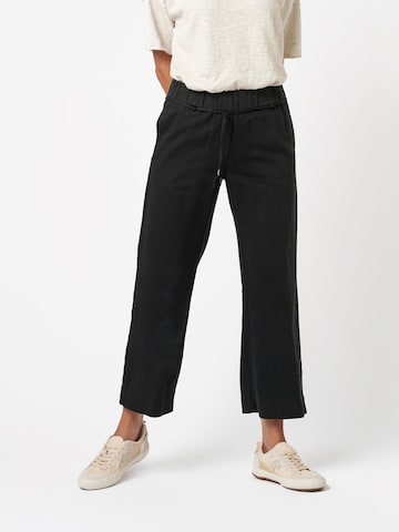 TONI Wide Leg Hose in Schwarz: Vorderseite