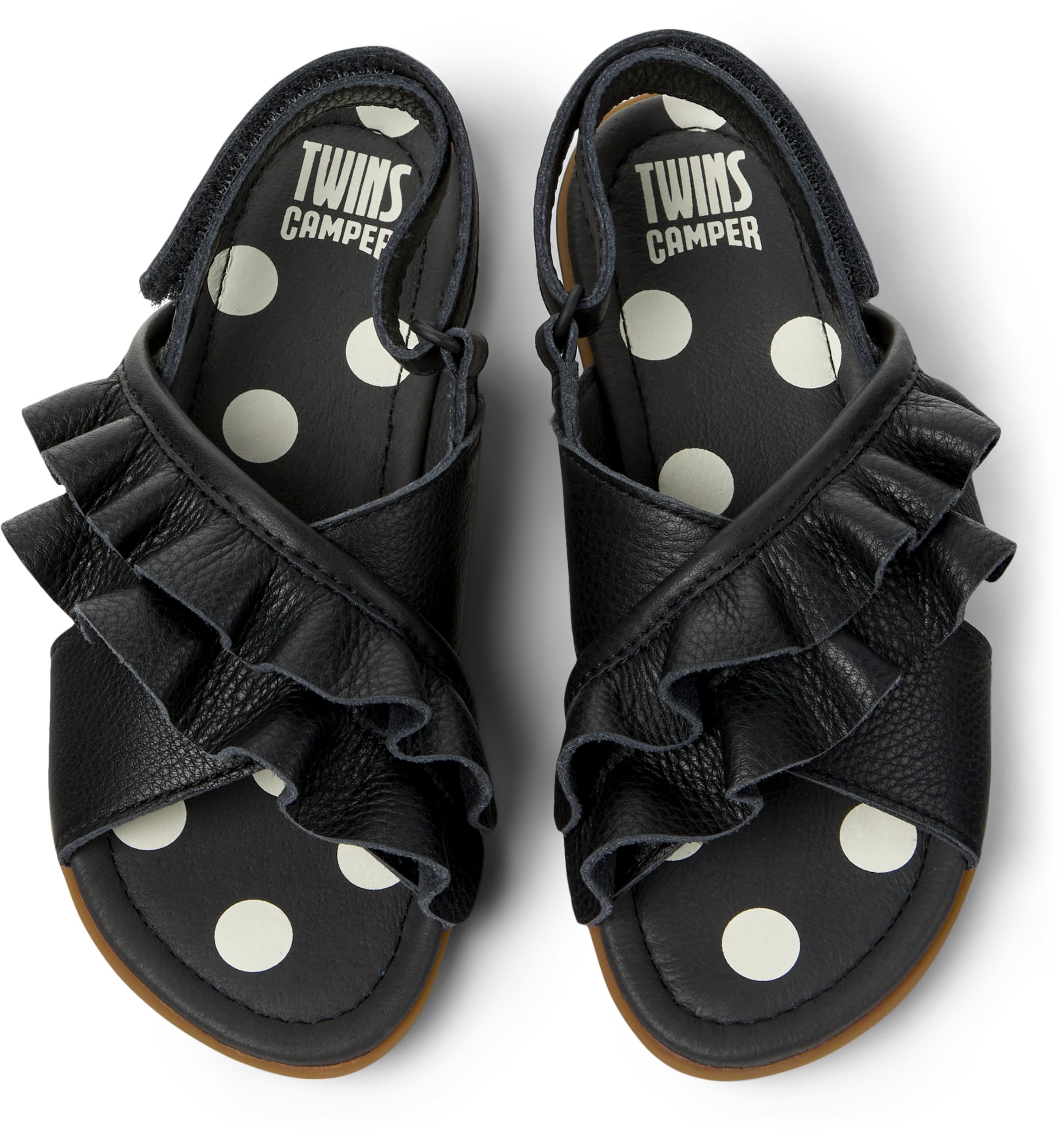 Sandalo ' Right Kids Twins ' di CAMPER in nero
