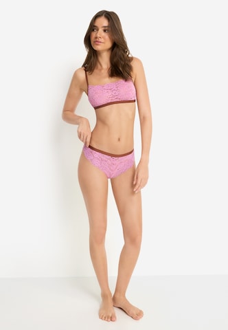 LSCN by LASCANA Bustier Melltartó - rózsaszín