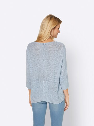 heine Sweter w kolorze niebieski