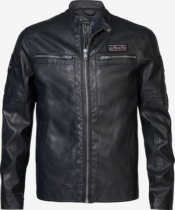 Petrol IndustriesPrijelazna jakna - crna boja: prednji dio
