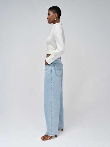 Chemisier Salsa Jeans en blanc