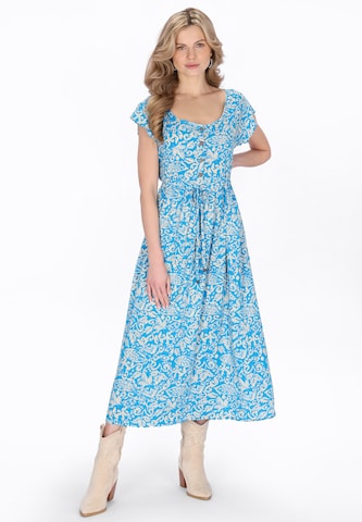 usha FESTIVAL - Vestido de verano en azul