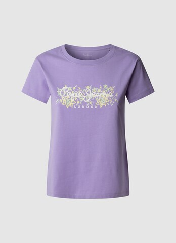Pepe Jeans Shirt in Purple: front