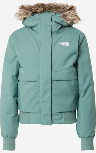 THE NORTH FACE Veste outdoor 'ARCTIC' en vert pastel / blanc, Vue avec produit