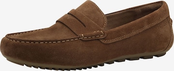 Mocassin Tamaris en marron : devant