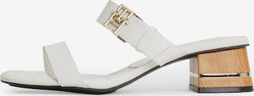 Mule TOMMY HILFIGER en beige : devant